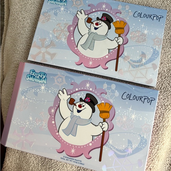 New in box colourpop frosty the snowman Eyeshadow Palette - Picture 2 of 2